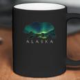 Alaskan Bear With Aurora Borealis Icy Mountain Tee Coffee Mug