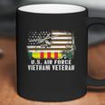 America Flag Us Air Force Vietnam Veteran Usaf Vet Graphic Design Printed Casual Daily Basic Coffee Mug