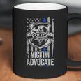 American Flag Blue Thin Line Apparel Advocate Police Coffee Mug