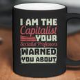 Anti Socialism Capitalism College Student The Capitalist Funny Coffee Mug