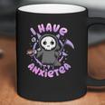 I Have Anxiety I Tea Time I Kawaii Pastel Goth Grim Reaper Coffee Mug