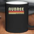 Aubree Gift Name Personalized Retro Vintage 80S 90S Coffee Mug