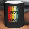 August 1972 49 Years Old 1972 Birthday Gift Coffee Mug