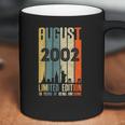 August 2002 19 Years Old 2002 Birthday Gift Coffee Mug