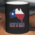 Aussie By Birth Texan At Heart Coffee Mug