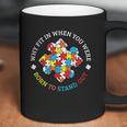 Autism Awareness Month Puzzle Aspergers Autistic Pride Gift Coffee Mug