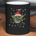 Baby Yoda Snow Merry Christmas The Mandalorian Shirt Coffee Mug