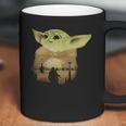 Baby Yoda Sunset Shirt Coffee Mug