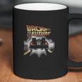 Back To The Future Vintage Delorean Peel Out Coffee Mug