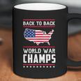 Back To Back Undefeated World War Champs Graphic Design Printed Casual Daily Basic Coffee Mug