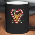 Bambi Candy Cane Christmas Coffee Mug