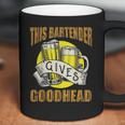 This Bartender Gives Good Head Retro Coffee Mug