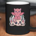 Bat Cat Kawaii Pastel Goth Cute Skulls Gift Cat Lover Men Women T-Shirt Graphic Print Casual Unisex Tee Coffee Mug