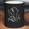 Beauty Beast Silhuette Coffee Mug