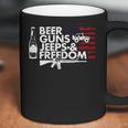 Beer Guns Jeeps & FreedomCoffee Mug