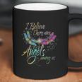 I Believe There Is Angel Among Us Dragonfly Colorful Coffee Mug