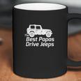 Mens The Best Papas Drive Jeeps Funny True Men Women T-Shirt Graphic Print Casual Unisex Tee Coffee Mug