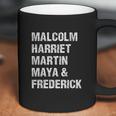 Black History Month Malcolm Harriet Martin Maya & Frederick Coffee Mug