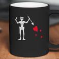 Blackbeard Pirate Flag Tshirt Edward Teach Tha Coffee Mug