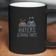 Blue Bubble Bbt Muppets Statler Waldorf Haters Gonna Hate Coffee Mug