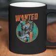 Boba Fett Wanted Distressed Mandalorian Coffee Mug