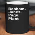 Bonham Jones Page Plant Authentic Members T-Shirt 2016 Coffee Mug