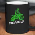 Brap Braap 2Stroke Send It Motocross Dirt Bike Green Et3 Coffee Mug