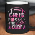 Breast Cancer Awareness Cheer For The Cure V4 Men Women T-Shirt Graphic Print Casual Unisex Tee Coffee Mug