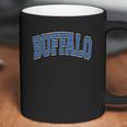 Buffalo Ny Varsity Style Blue Text Coffee Mug