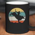 Bull Riding Rodeo Cowboy Western Country Retro Vintage Design Coffee Mug