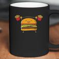 Burger Lifting Fries Funny Food Snatch Squat Barbell Weight Coffee Mug