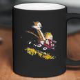 Calvin And Hobbes Racing Coffee Mug