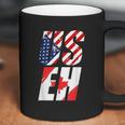 Canadian Flag American Usa Useh Canada Coffee Mug