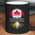 Canadian Grown With Vatican Citizen Roots Canada Vatican City Flag Tree Coffee Mug