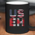 Canadian Pride American Usa Useh Us Flag Canada Coffee Mug