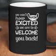 We Cant Mask How Excited We Are To Welcome You Back To School Teacher Student Face Mask Coffee Mug