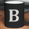 Capital Letter B Shirt Monogram Initial Coffee Mug