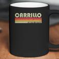 Carrillo Surname Funny Retro Vintage 80S Birthday Reunion Coffee Mug