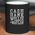 Cash Hank Willie Waylon Muscle Coffee Mug