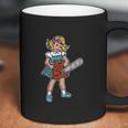 Chainsaw Girl Goth Punk Emo Retro Vintage Coffee Mug