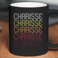 Charisse Retro Wordmark Patter Vintage Style Coffee Mug