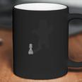 Chess Pawn Piece With Wild Bear Shadow Tee Gag Gift Coffee Mug