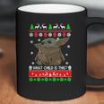 What Child Is This Ugly Christmas Baby Yoda Shirt Coffee Mug