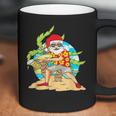 Christmas In July Santa Beach Frisbee Beer Gift Coffee Mug