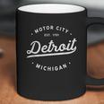 - Classic Retro Vintage Detroit Michigan Motor City Coffee Mug