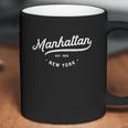 Classic Retro Vintage Manhattan New York City Tshirt Coffee Mug