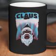 Claus | Funny Jaws Spoof Santa Christmas Joke Holiday Coffee Mug