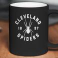 Cleveland Spiders Vintage Tee White Print Coffee Mug