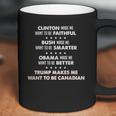 Clinton Made Me Want To Be Faithful Coffee Mug