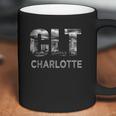 Clt Airport Code City Of Charlotte Nc Skyline Art Gift Coffee Mug